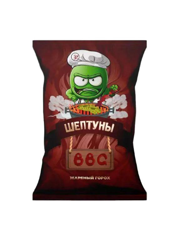 Горох жареный Шептуны со вкусом барбекю 60 гр., флоу-пак