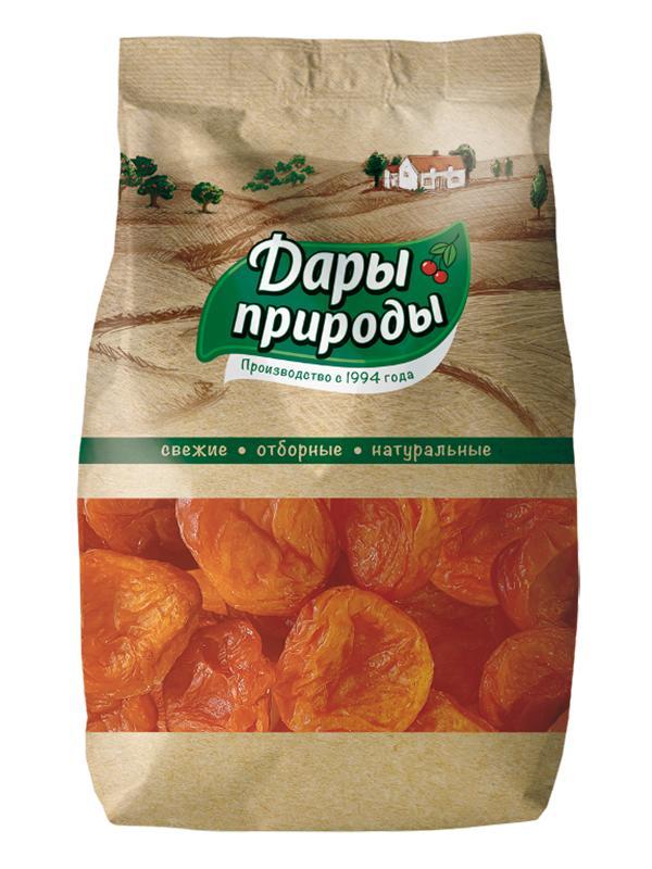 Абрикосы сушеные, Дары природы, 777 гр., флоу-пак