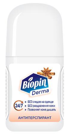Антиперспирант BIOPIN Derma Пряный микс роликовый 50 мл., пластик
