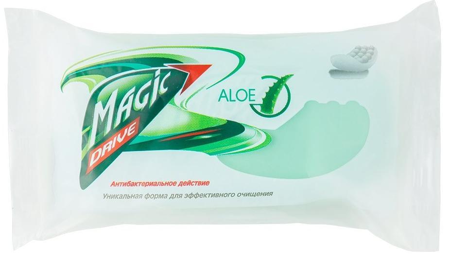 Мыло Magic Drive Алоэ вера Антибактериальное 90 гр., флоу-пак