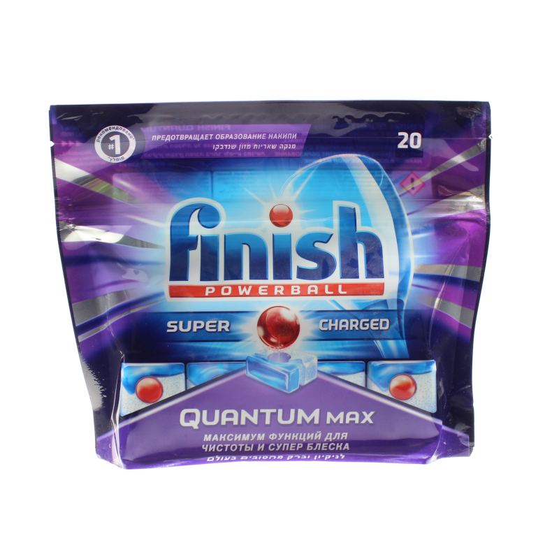 Таблетки Finish Quantum для посудомоечных машин, 20шт