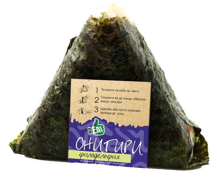 Онигири I like eat филадельфия 100 гр., флоу-пак
