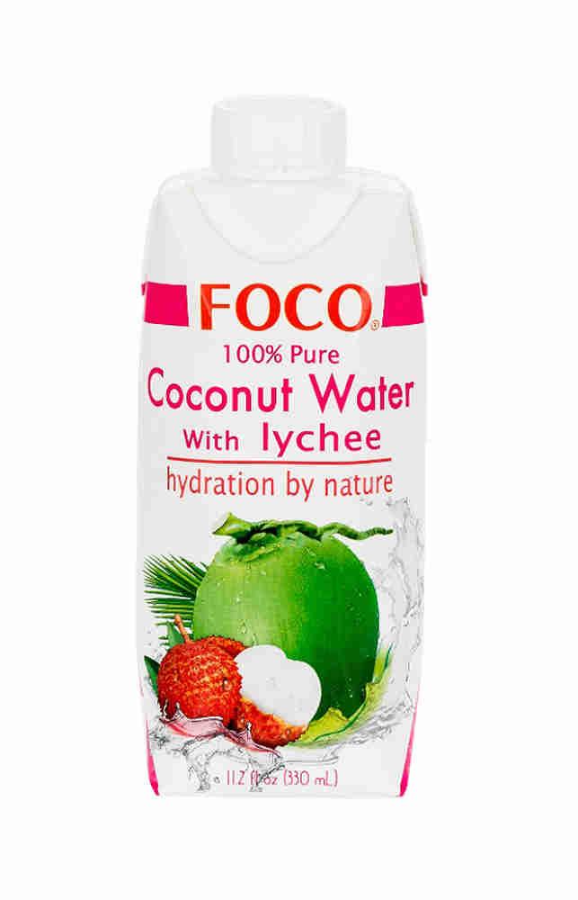 Вода Foco Кокосовая с соком личи
