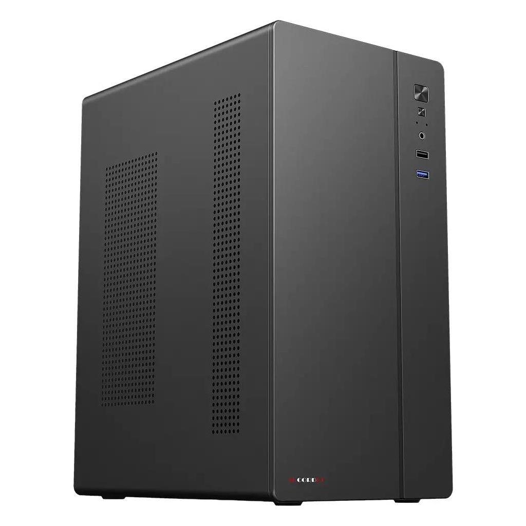 Корпус mATX Accord ACC-266, Mini-Tower, без БП, черный