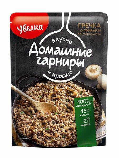 Гречка Увелка с грибами по-старорусски 150 гр., дой-пак