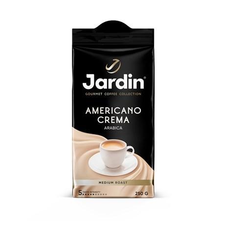 Кофе Jardin Американо Крема молотый жареный 250 гр., флоу-пак