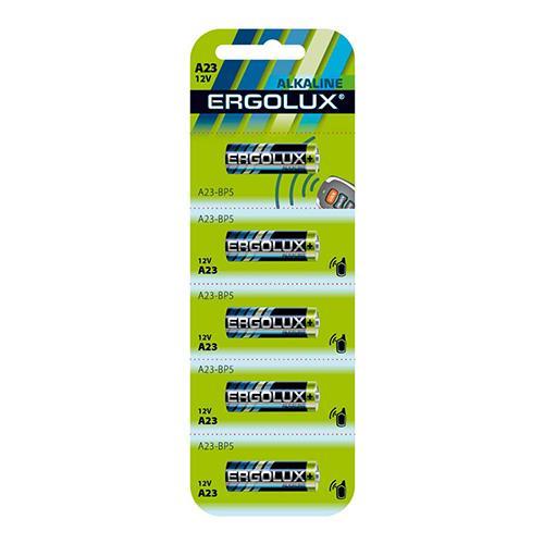 Батарейка Ergolux LR23A BL-512В, блистер