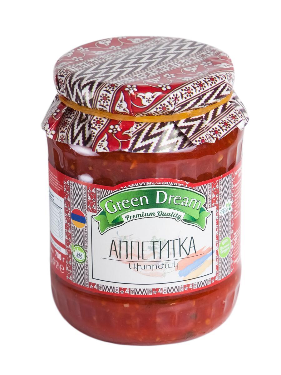 Аппетитка Green Dream 700 гр., стекло