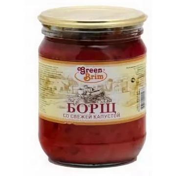 Борщ Green Brim со свежей капустой