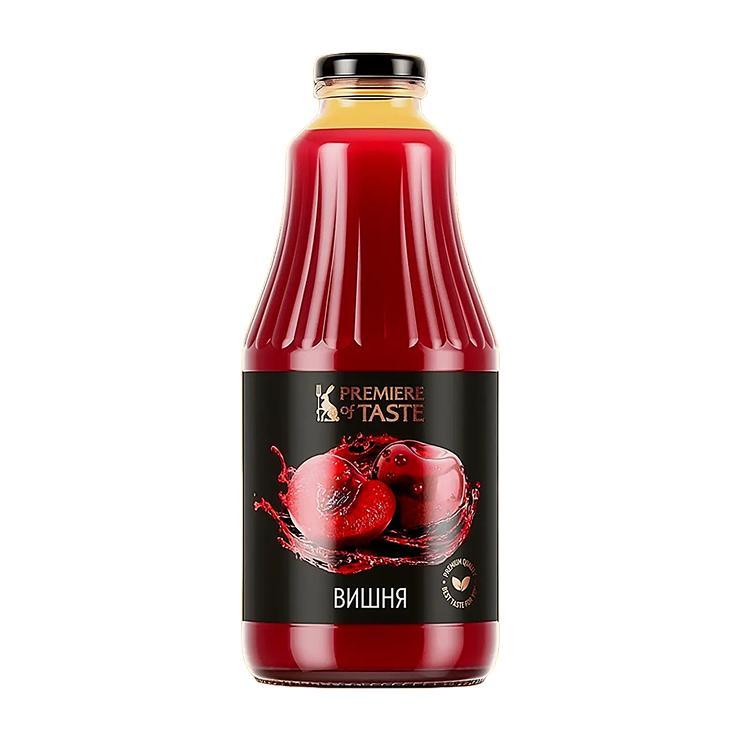 Нектар Premiere of Taste вишнёвый 1 л., стекло