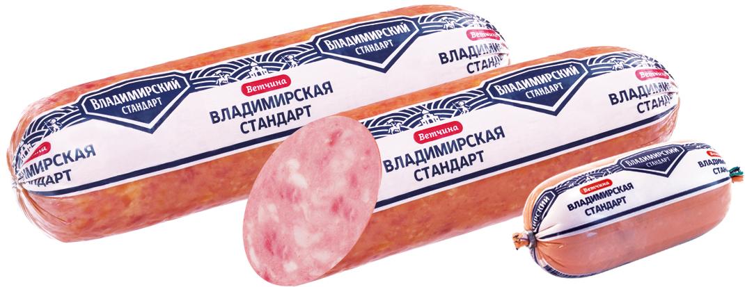 Ветчина Владимирский Стандарт владимирская стандарт 1,4 кг., оболочка