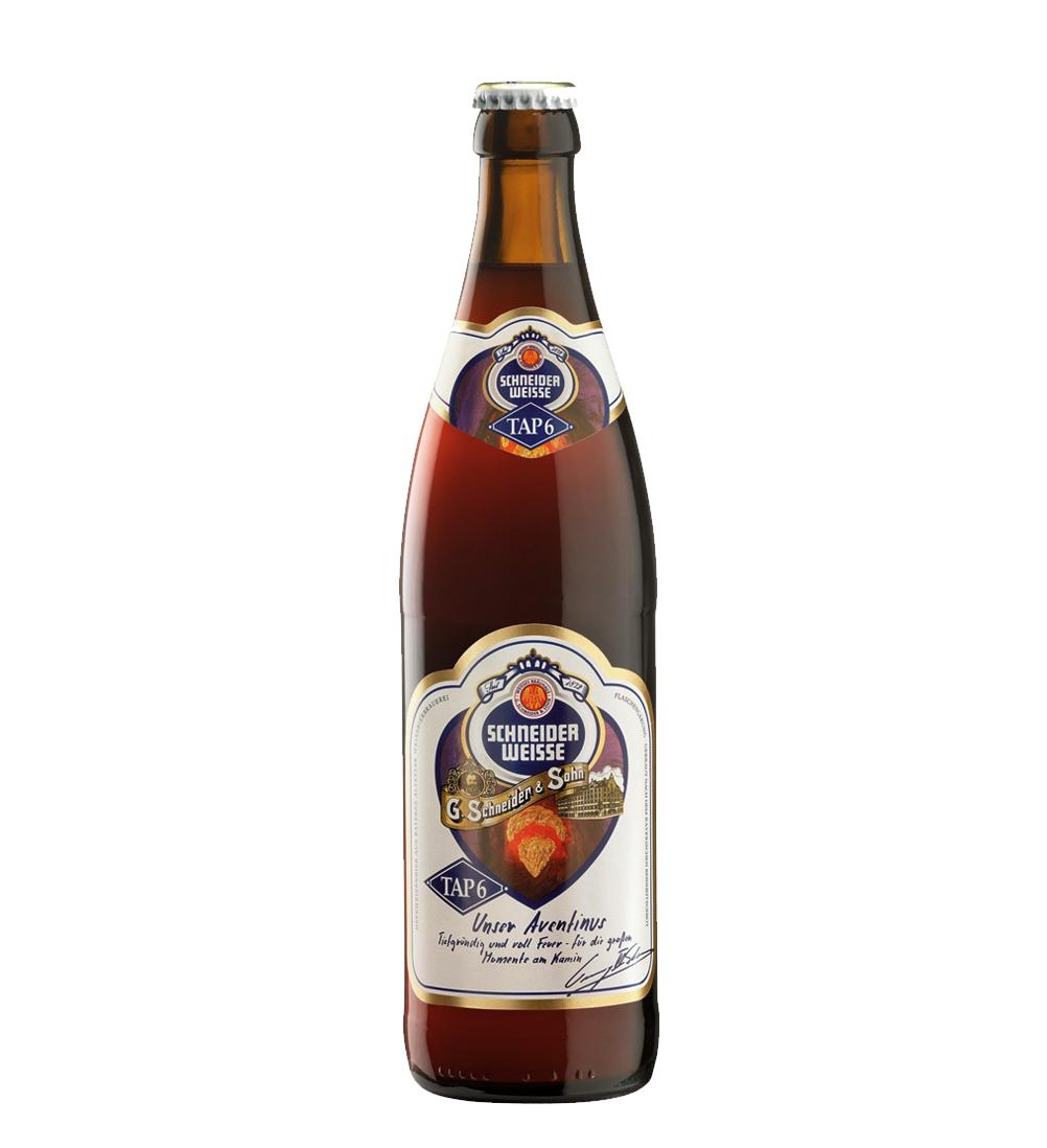 Пиво Schneider Weisse Mein Aventinus темное 8.2% Германия 500 мл., ж/б