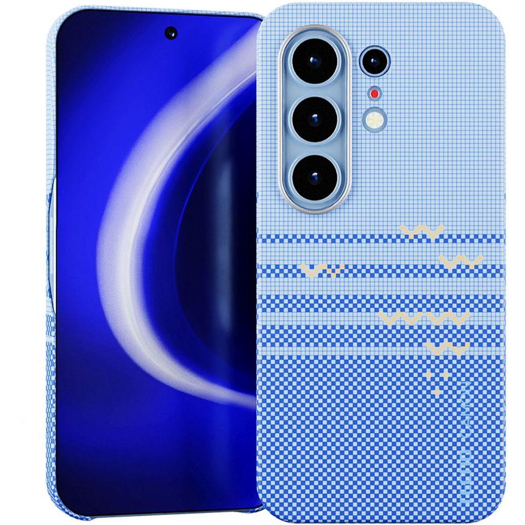 Чехол (клип-кейс) KRUTOFF для Tecno Camon 50 Ultra, голубой [1071709]