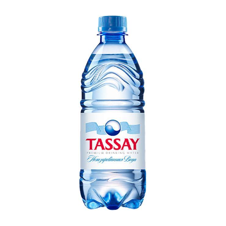 Вода негазированная Tassay минеральная Казахстан 500 мл., ПЭТ