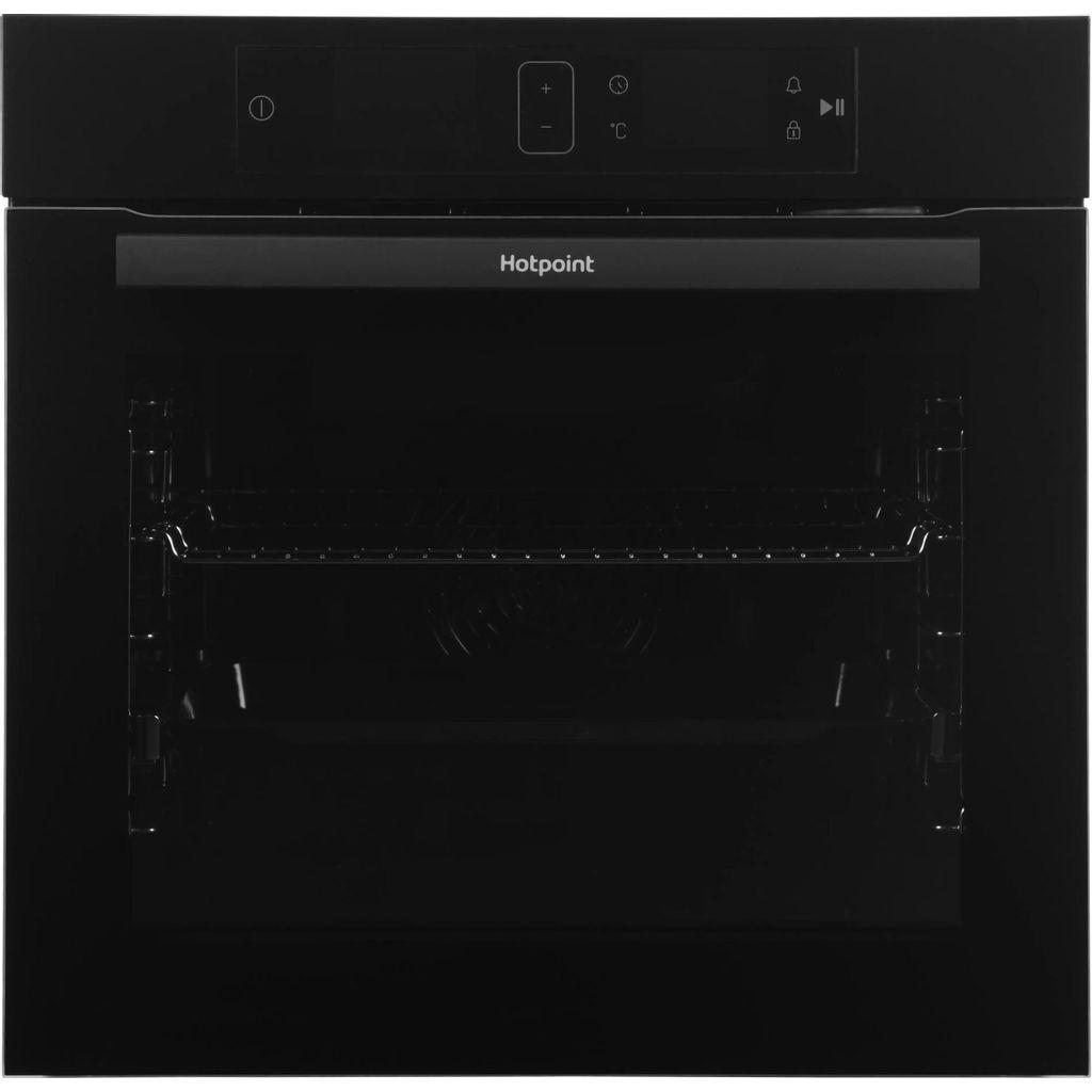 Духовой шкаф электрический HOTPOINT FE8 1351 H BL, 72л, дверца с 3 стеклами, черный