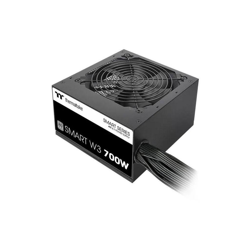 Блок питания Thermaltake Smart W3 Gen.5, 700Вт, 80 PLUS WHITE, 120мм, черный, retail [ps-spw-0700nnfawe-1]