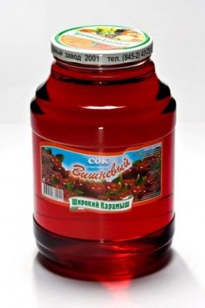 Вишневый осветленный Широкий карамыш, 3 л., стекло