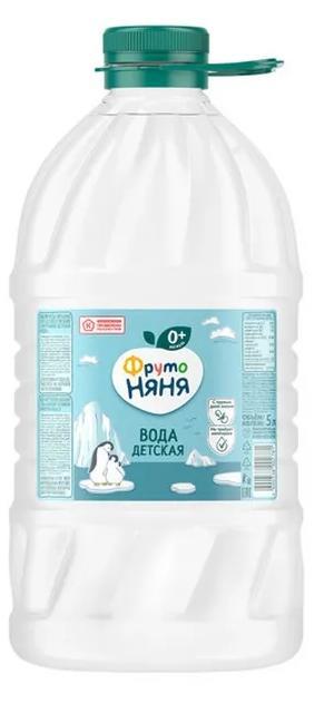 Вода детская негазированная Фруто Няня 5 л., ПЭТ