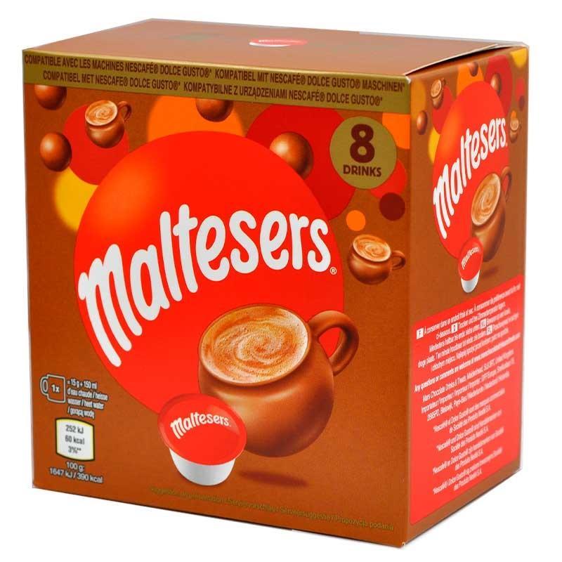 Горячий шоколад Maltesers в капсулах Dolce Gusto 17 гр. 8 шт., картон