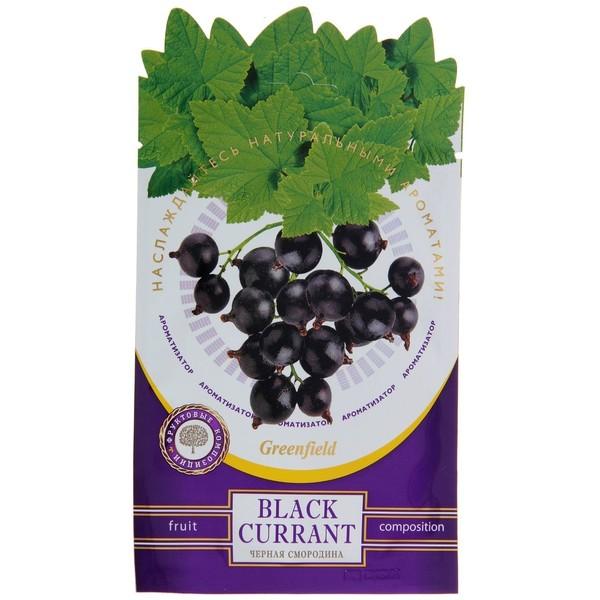 Освежитель-ароматизатор Greenfield Black Currant Фруктовая композиция, 15 гр., сашет