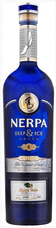 Водка Nerpa Deep & Ice глубина и лед 40% 700 мл., стекло