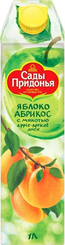 Сок Сады Придонья яблоко абрикос 1 л., тетра-пак