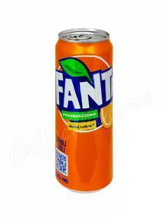 Напиток газированный Fanta Orange 330 мл., ж/б
