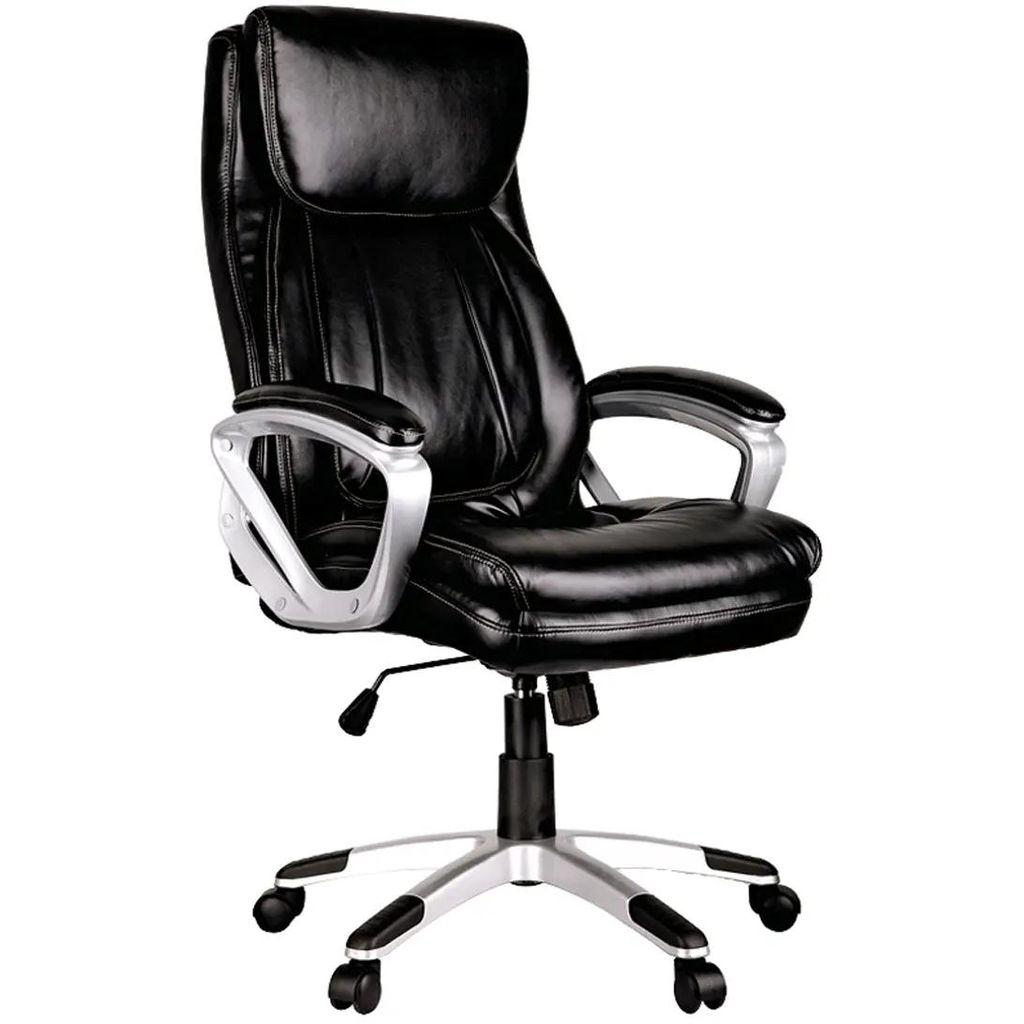 Кресло руководителя Helmi HL-E18 "Character" экокожа черная