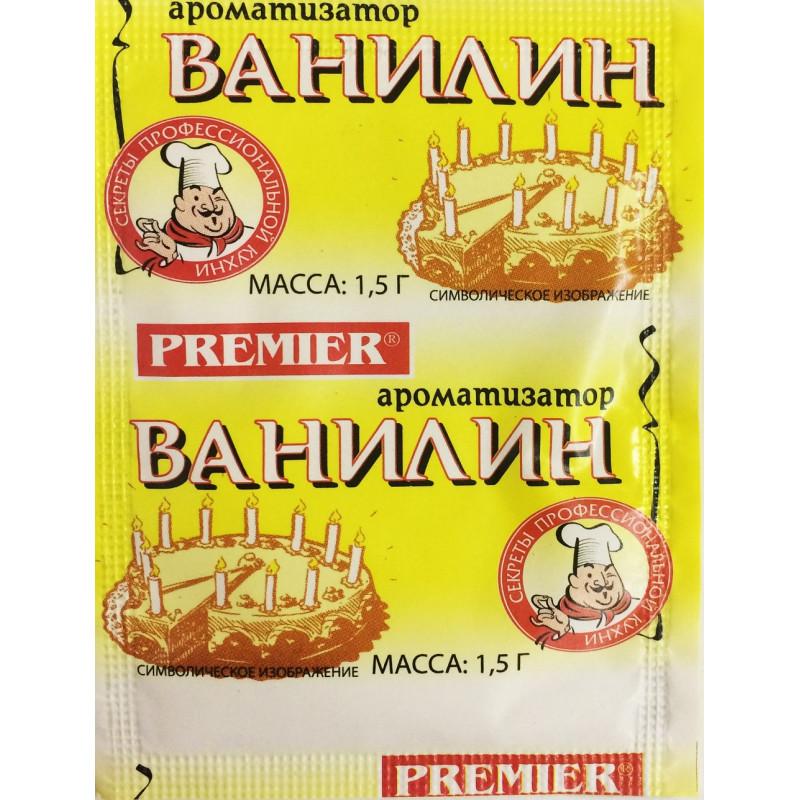 Ванилин кристал Premier 1,5 гр., саше