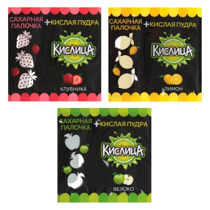 Сахарная палочка с кислой пудрой Кислица, 15 гр., сашет