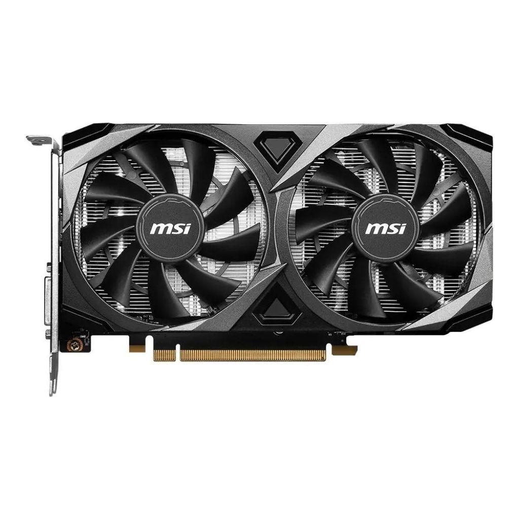 Видеокарта MSI NVIDIA GeForce RTX 3050 RTX 3050 VENTUS 2X XS 8G OC 8ГБ Ventus 2X, GDDR6, OC, Ret