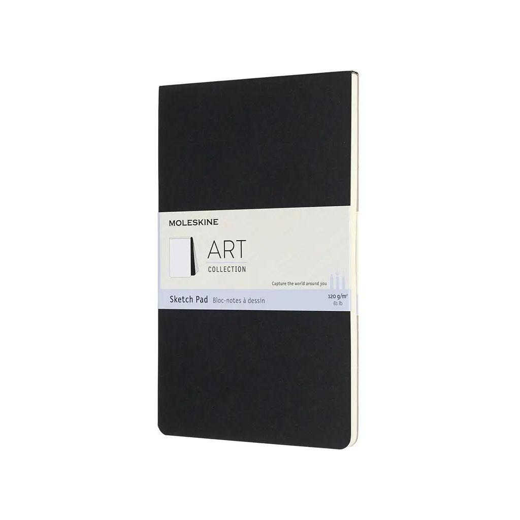 Блокнот MOLESKINE Art Soft, 48стр, мягкая обложка, черный [artskpad3]