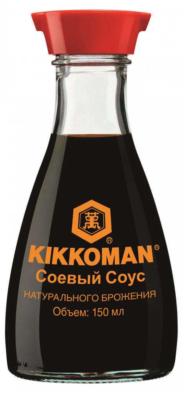 Соус соевый Kikkoman натурального брожения 150 мл., стекло