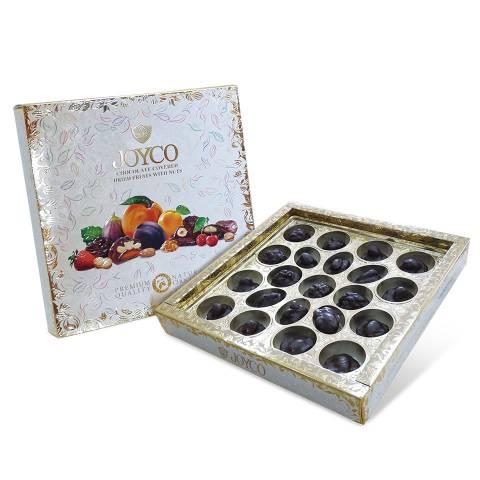 Ассорти глазированных сухофруктов с орехами Joyco, 157 гр., картон
