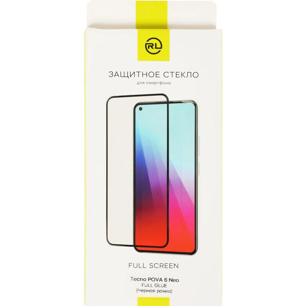 Защитное стекло для экрана Redline для Tecno Pova 6 Neo 2.5D, 1 шт [ут000039234]