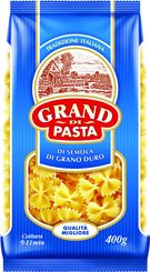 Макаронные изделия Grand Di Pasta Farfalle бантики 400 гр., флоу-пак