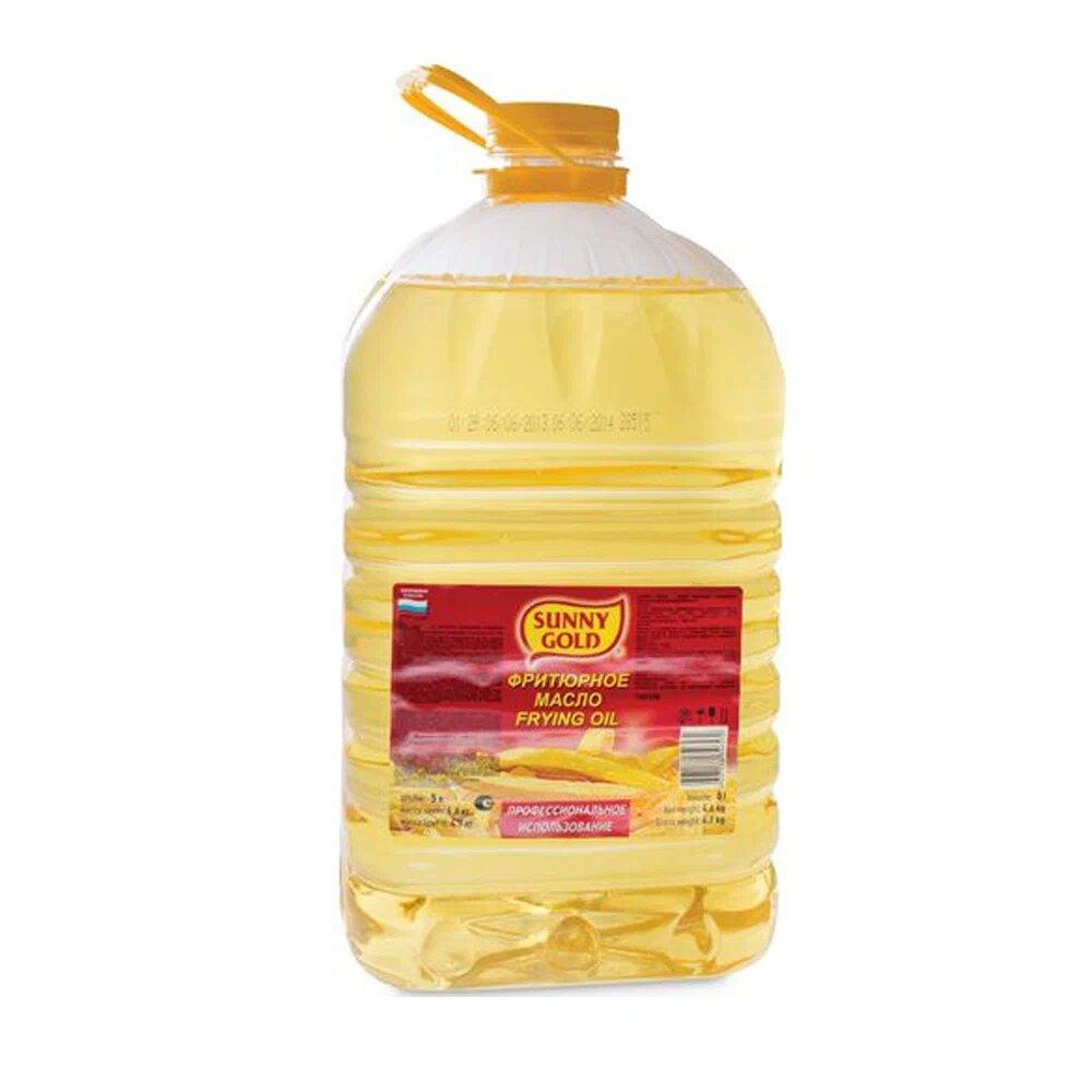 Масло Sunny Gold для фритюра 5 л., ПЭТ