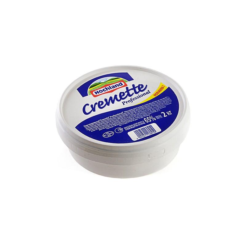 Сыр Hochland творожный 65% 2кг., пластик