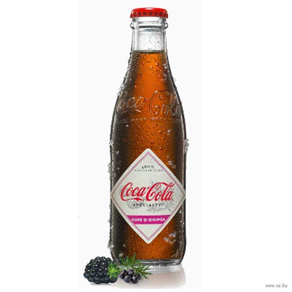 Напиток газированный Coca-Cola specialty blackberries juniper Румыния 250 мл, стекло