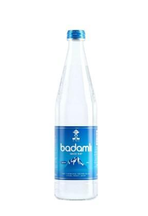 Вода негазированная Badamli минеральная 600 мл., стекло