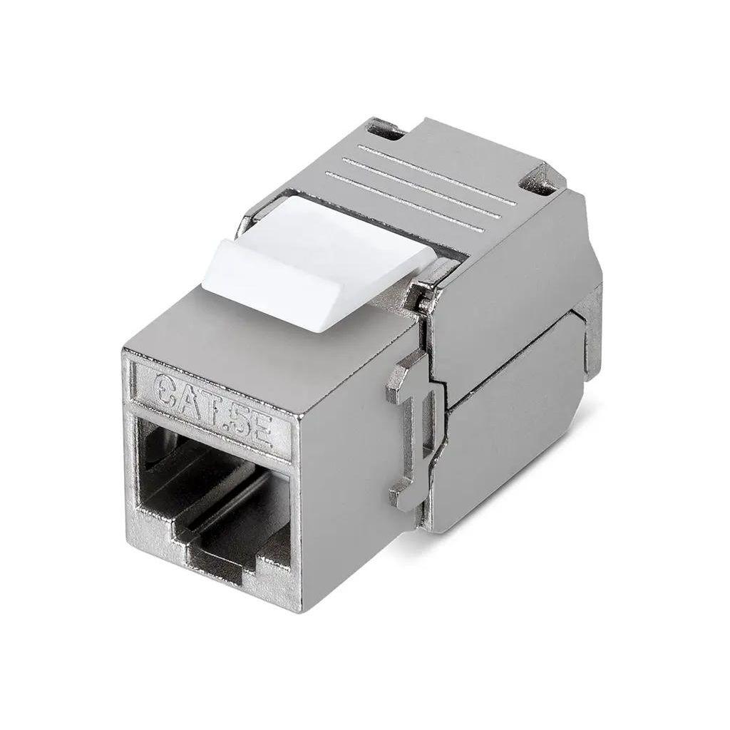 Модуль Rexant (02-0071) Keystone RJ45 1 кат.5E FTP серый