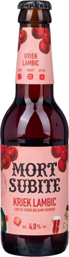 Напиток пивной Mort Subite Kriek Lambic Вишня 4,3% 250 мл., стекло
