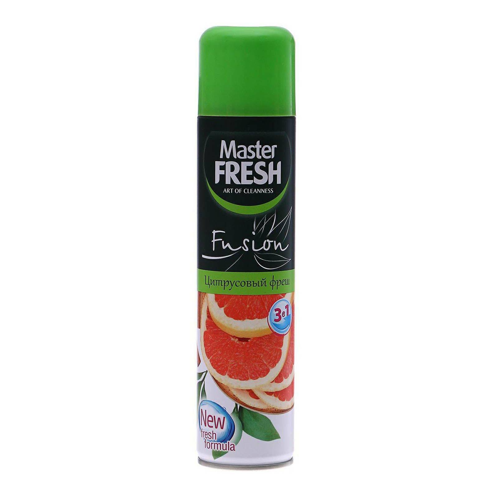 Освежитель воздуха Master Fresh цитрусовый фреш 300 мл., баллон