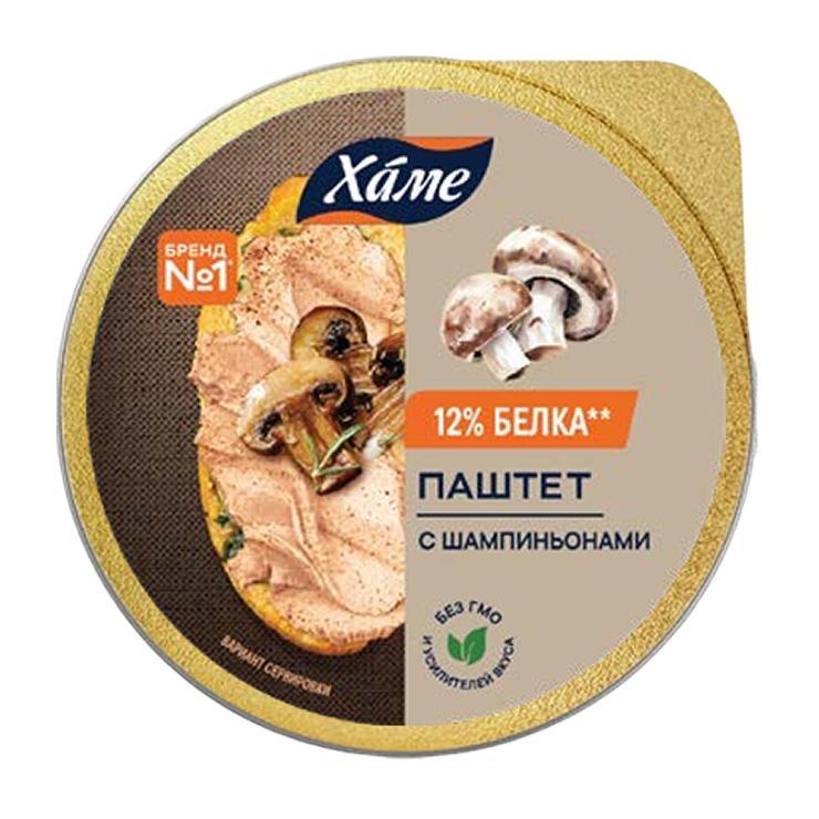 Паштет Хаме с шампиньонами 100 гр., ламистер