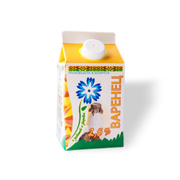 Варенец 2,5%, Витебское молоко, 500 гр., тетра-пак