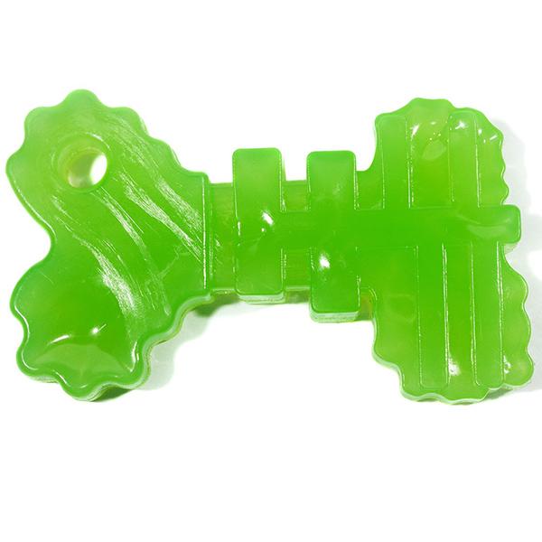 Игрушка Doglike ключ с этикеткой L10,5см зеленый