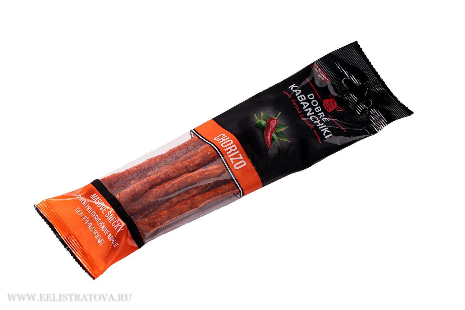 Колбаски Dobre kabanchiki чоризо 70 гр., флоу-пак