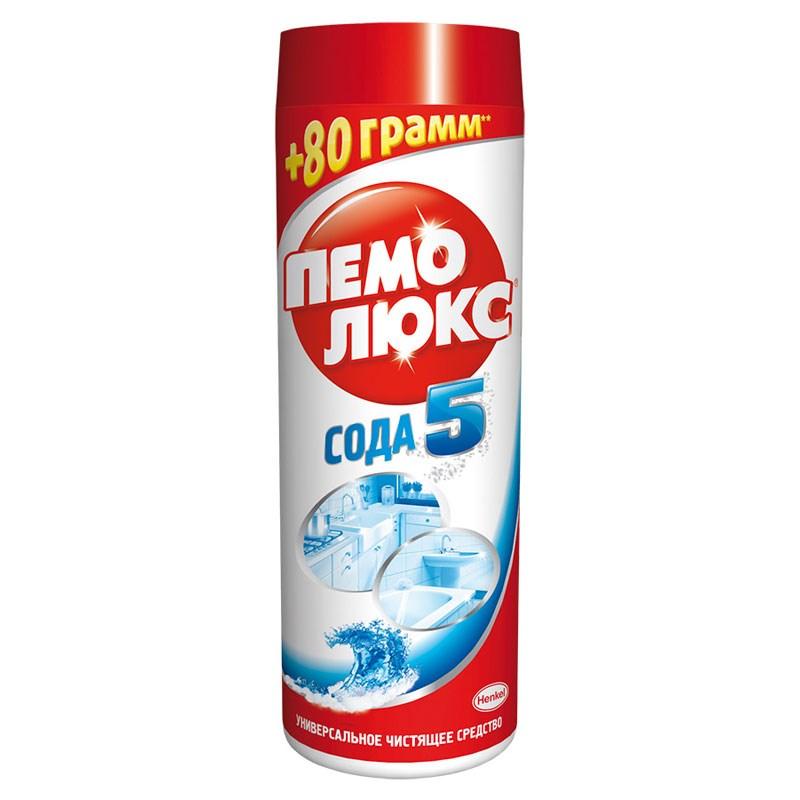 Средство чистящее Пемолюкс Сода 5 Морской бриз 480 гр., пластиковая упаковка