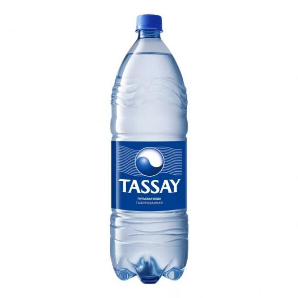 Вода газированная Tassay 1 л., ПЭТ