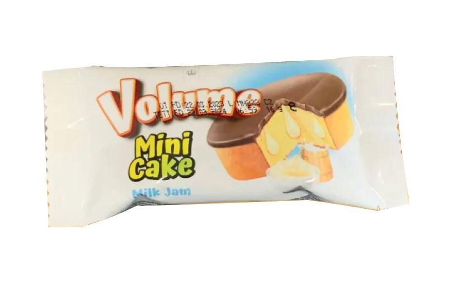 Кекс Volume Mini Cake Milk Jam 16 гр., флоу-пак